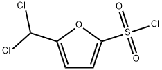 5-DICHLOROMETHYLFURAN-2-SULFONYL CHLORIDE Struktur