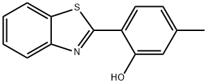 2-(2-BENZOTHIAZOLYL)-5-METHYLPHENOL Struktur