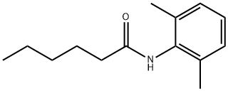 N-(2,6-Dimethylphenyl)hexanamide Struktur