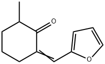 2-Methyl-6-furfurylidenecyclohexanone Struktur