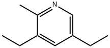 3,5-diethyl-2-methylpyridine Struktur