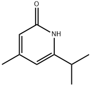 2(1H)-Pyridinone,4-methyl-6-(1-methylethyl)-(9CI) Struktur