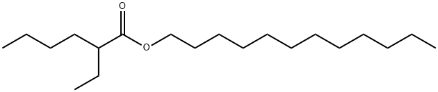 lauryl 2-ethylhexanoate Struktur