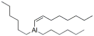 (Z)-dihexyloct-1-enylaluminium  Struktur