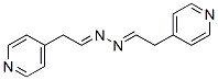 4-Pyridineacetaldehyde [2-(4-pyridinyl)ethylidene]hydrazone Struktur