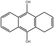 1,4-dihydroanthracene-9,10-diol Struktur