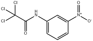 N-(3-Nitrophenyl)-2,2,2-trichloroacetamide Struktur