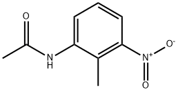 2'-METHYL-3'-NITROACETANILIDE Struktur