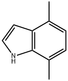 4,7-DIMETHYLINDOLE Struktur