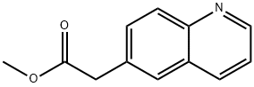 METHYL 6-QUINOLINEACETATE Struktur