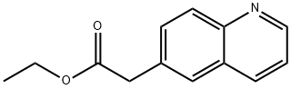 ETHYL 2-(QUINOLIN-6-YL)ACETATE Structure