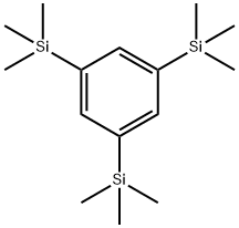 1,3,5-三(三甲硅基)苯, 5624-60-2, 結(jié)構(gòu)式