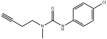 N-(3-Butynyl)-N'-(4-chlorophenyl)-N-methylurea Struktur