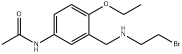 3'-[(2-Bromoethylamino)methyl]-4'-ethoxyacetanilide Struktur