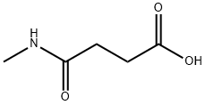 N-METHYLSUCCINAMIC ACID Struktur