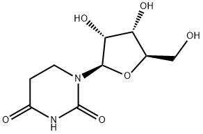 1-[(2R,3R,4S,5R)-3,4-dihydroxy-5-(hydroxymethyl)oxolan-2-yl]-4-hydroxy-1,3-diazinan-2-one Struktur