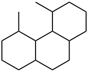 4,5-Dimethyltetradecahydrophenanthrene Struktur