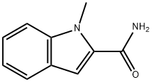 1-METHYL-1H-INDOLE-2-CARBOXAMIDE Struktur