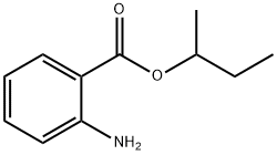 butan-2-yl 2-aminobenzoate Struktur