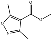 4-Isoxazolecarboxylicacid,3,5-dimethyl-,methylester(9CI) Struktur