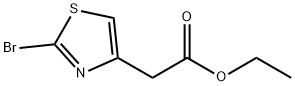 Ethyl 2-(2-bromo-1,3-thiazol-4-yl)acetate Struktur