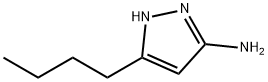 5-BUTYL-1(2)H-PYRAZOL-3-YLAMINE Struktur