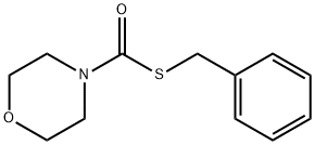 Morpholine, 4-benzylthiocarbonyl- Struktur