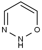 2H-1,2,3-Oxadiazine Struktur