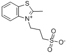 2-METHYL-3-SULFOPROPYL BENZOTHIAZOLIUM INNER SALT Struktur