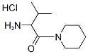 2-Amino-3-methyl-1-(1-piperidinyl)-1-butanonehydrochloride Struktur