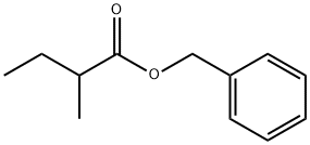 BENZYL-2-METHYLBUTYRATE Struktur