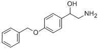 2-AMINO-1-(4'-BENZYLOXYPHENYL)ETHANOL Struktur