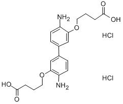 DICARBOXIDINE DIHYDROCHLORIDE Struktur