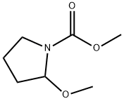 2-METHOXY PYRROLIDINE METHYLCARBAMATE Struktur