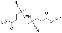 disodium 4,4'-azobis[4-cyanovalerate] Struktur