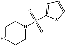 1-(2-thienylsulfonyl)piperazine(SALTDATA: HCl) Struktur