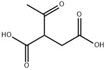 2-Acetylsuccinic acid Struktur