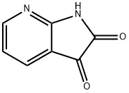 1H-PYRROLO[2,3-B]PYRIDINE-2,3-DIONE Struktur