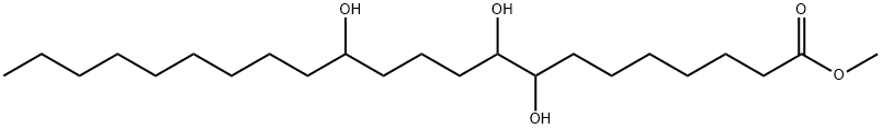 8,9,13-Trihydroxydocosanoic acid methyl ester Struktur