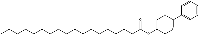 Stearic acid 2-phenyl-1,3-dioxan-5-yl ester Struktur