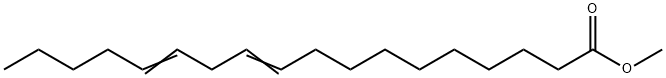 10,13-Octadecadienoic acid methyl ester Struktur