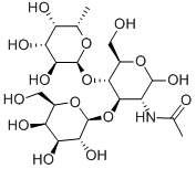 LEWIS A TRISACCHARIDE Struktur