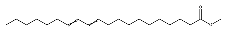 11,13-Icosadienoic acid methyl ester Struktur