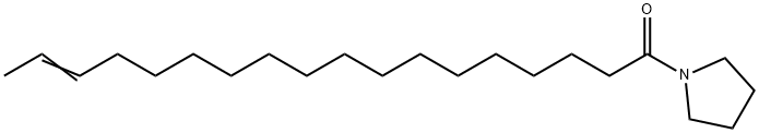 1-(16-Octadecenoyl)pyrrolidine Struktur