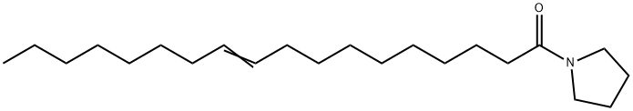 1-(10-Octadecenoyl)pyrrolidine Struktur