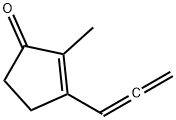 2-Cyclopenten-1-one, 2-methyl-3-(1,2-propadienyl)- (9CI) Struktur