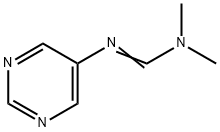 Methanimidamide, N,N-dimethyl-N-5-pyrimidinyl- (9CI) Struktur