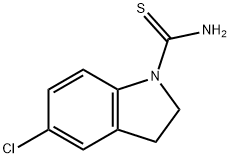 1H-Indole-1-carbothioamide,  5-chloro-2,3-dihydro- Struktur