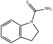 1H-Indole-1-carbothioamide,2,3-dihydro-(9CI) Struktur