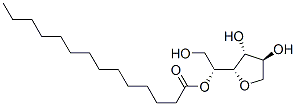 Sorbitan, tetradecanoate Struktur